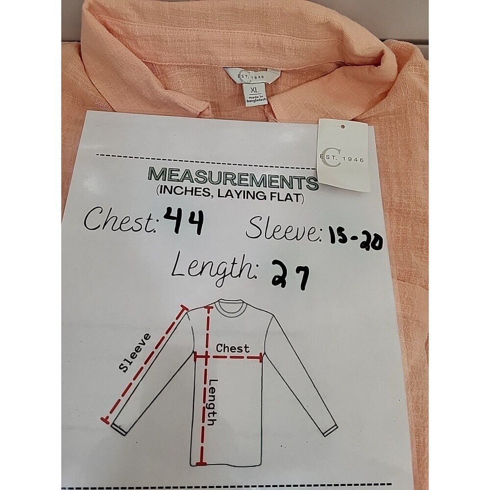 NWT JM Sportswear & WONDERLY Women’s Sz XL Shirt Blouses Tops Casual Loose Flowy - Picture 7 of 12